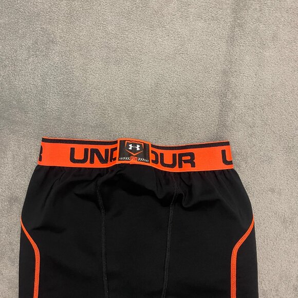 Under Armour PTH Padded Baseball Sliding Compression Shorts Men's Small Black - Picture 9 of 10